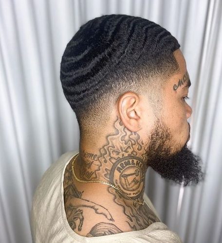360 Waves Taper Fade